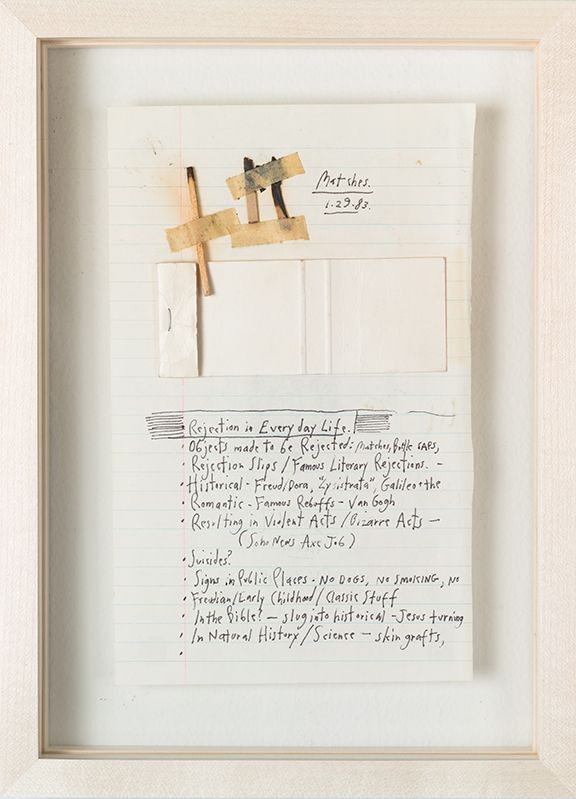 Candy Jernigan, Rejection, 1983 (detail)