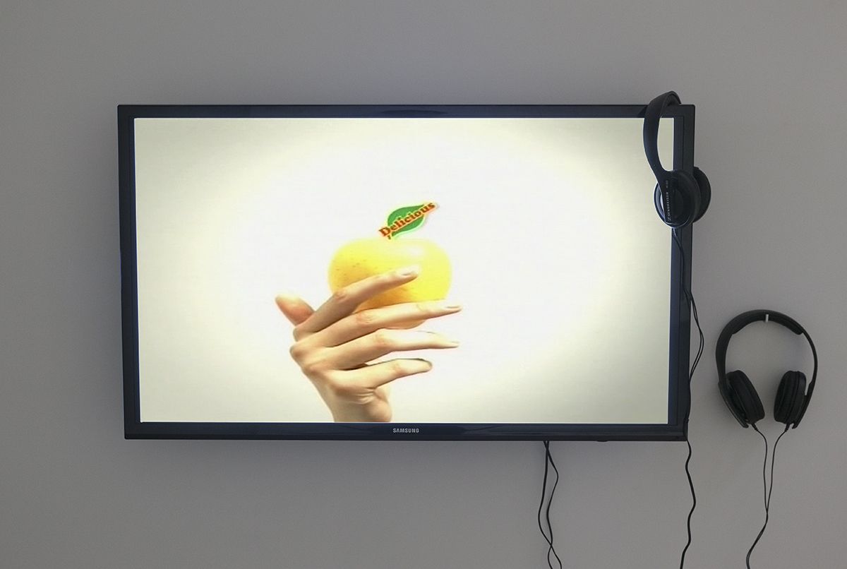John Knight Delicious, 2005 Color video with sound 40 seconds, looped
