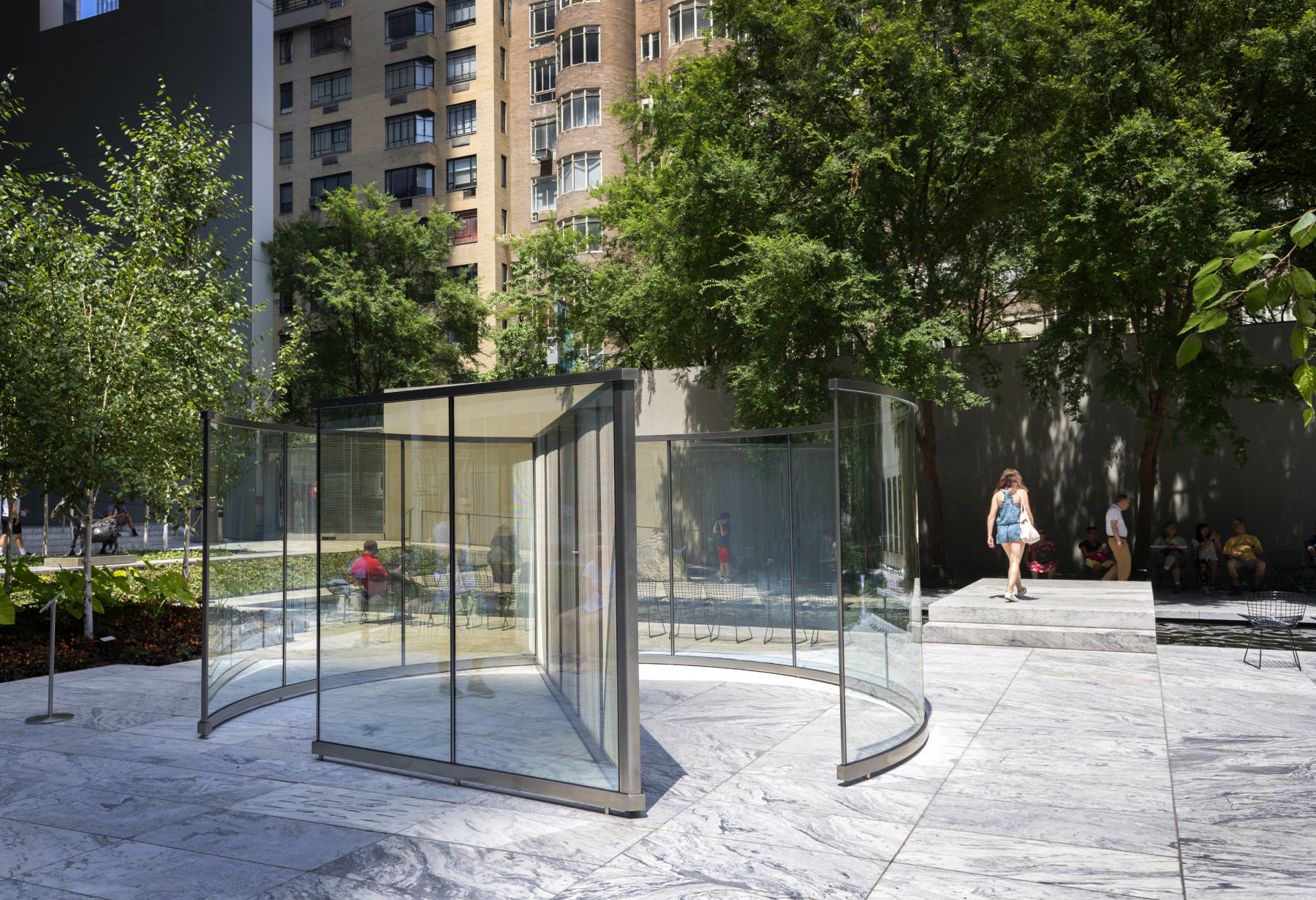 Dan Graham, Child's Play, 2016, Installation view, The Museum of Modern Art, 2017