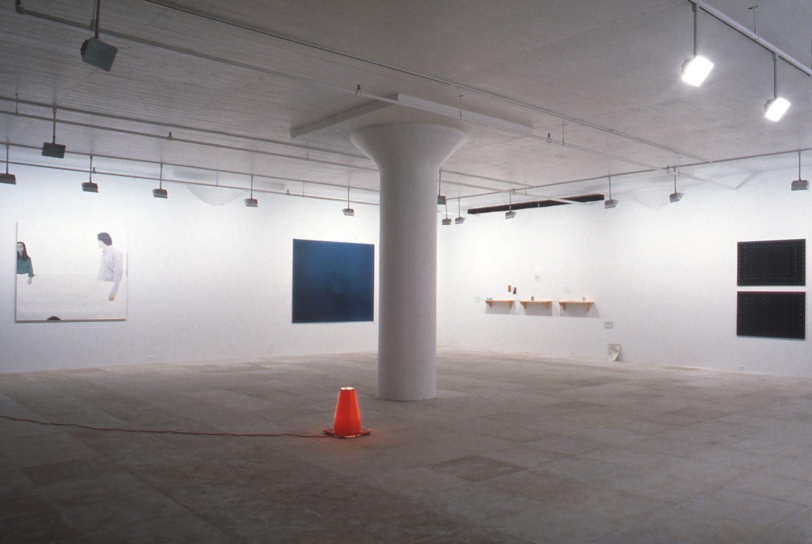 Installation view, Tell Everyone, Greene Naftali, New York, 1995