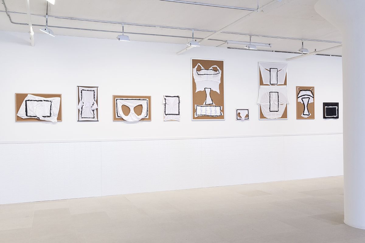 Tony Conrad, Installation view, Undone, Greene Naftali, New York, 2016