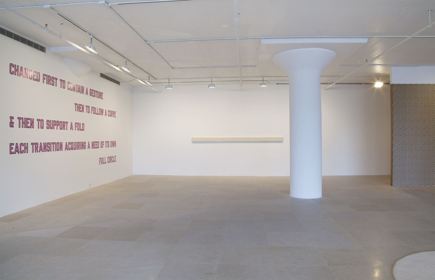 Installation view, Filmschönheit, Greene Naftali, New York, 2011