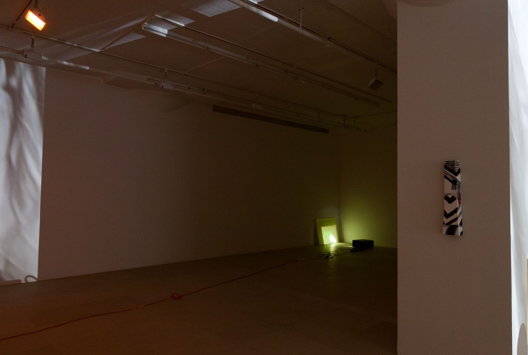 Installation view, The Biggest Circle, Greene Naftali, New York, 2012