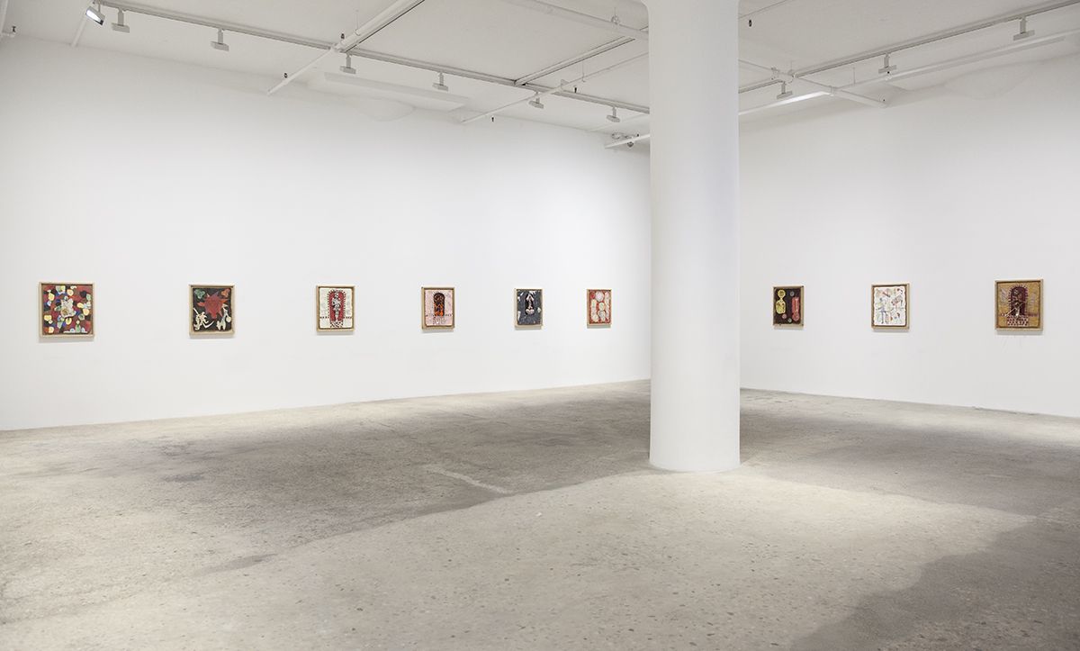 Richard Hawkins, Installation view, Norogachi: Ceramics After Artaud, Greene Naftali, New York, 2016