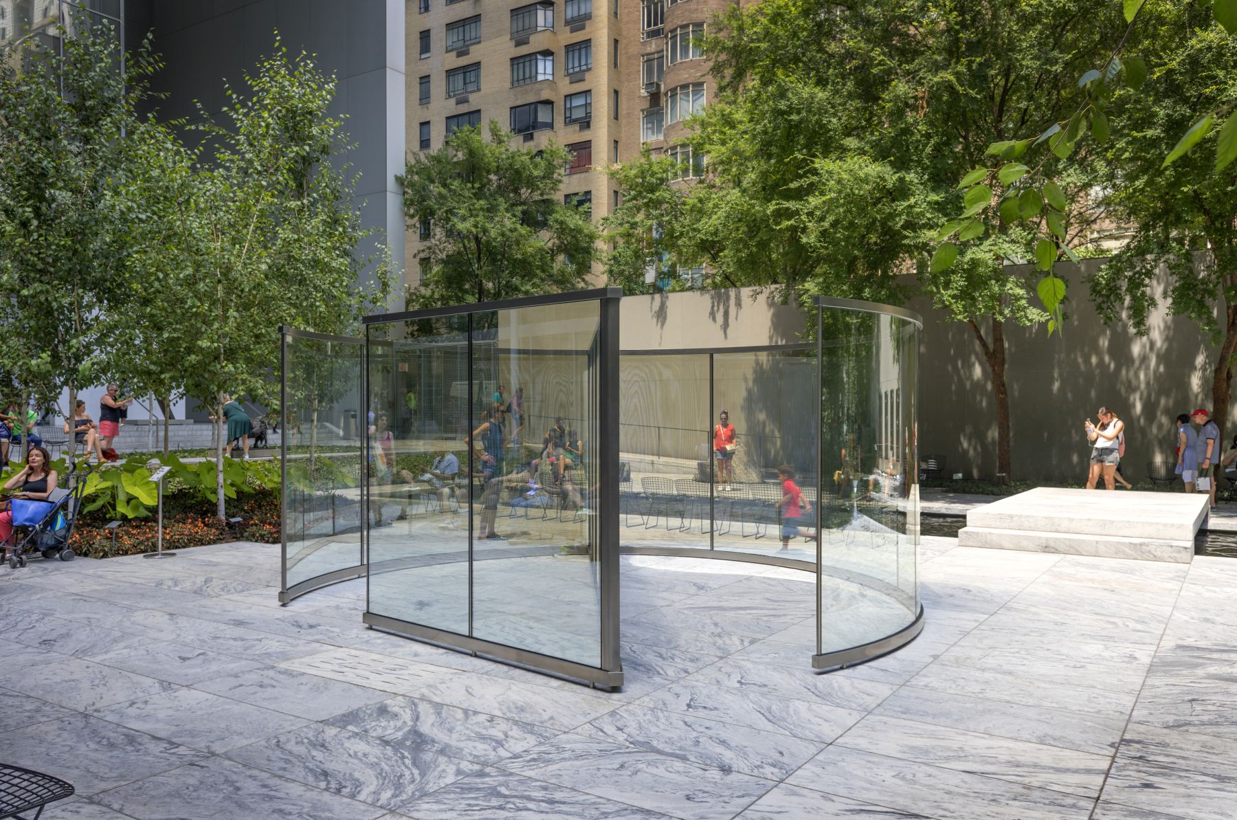 Dan Graham, Child's Play, 2016, Installation view, The Museum of Modern Art, 2017