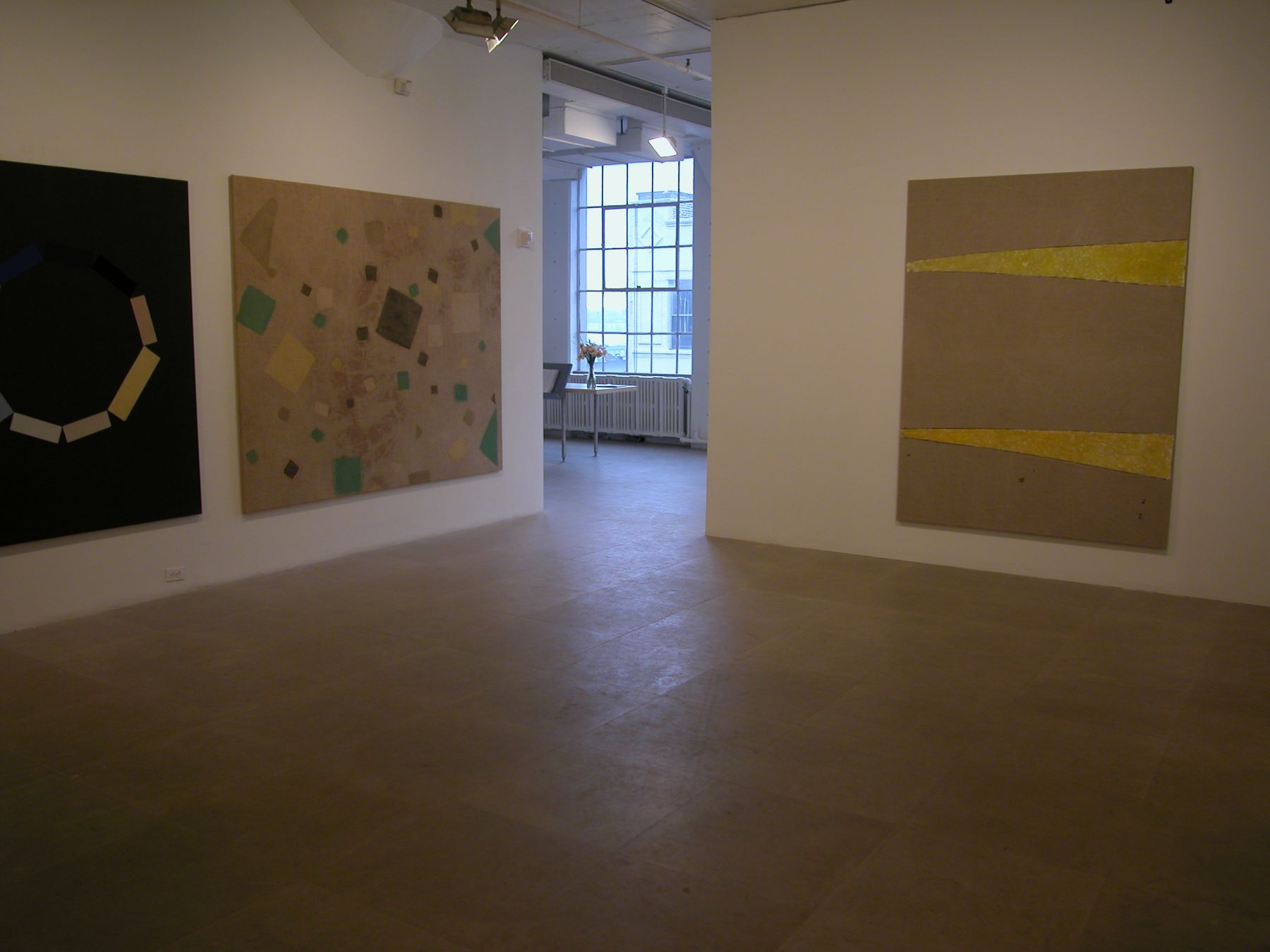 Installation view, Greene Naftali, New York, 2003
