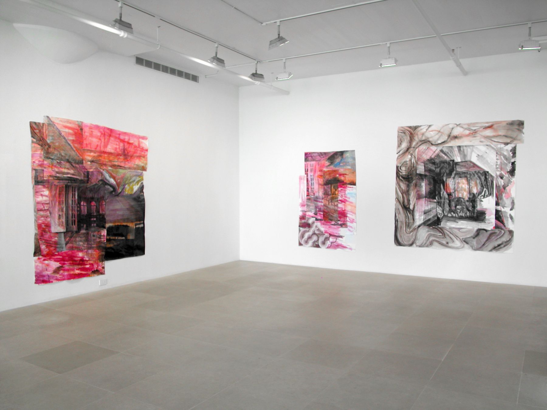 Installation view, Greene Naftali, New York, 2007