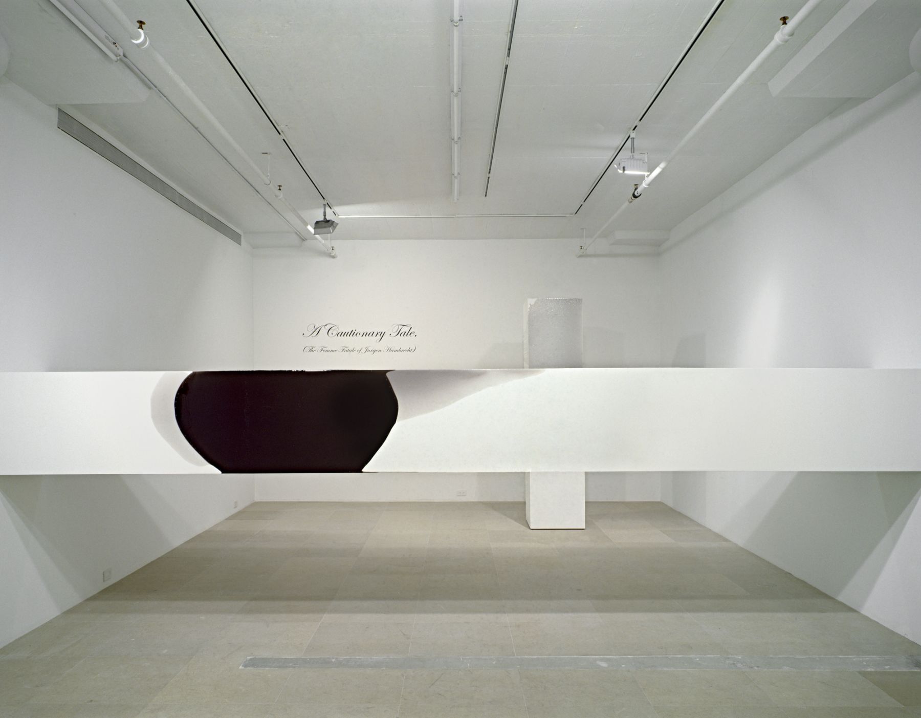 Installation view, Get Over Yourself, Greene Naftali, New York, 2006