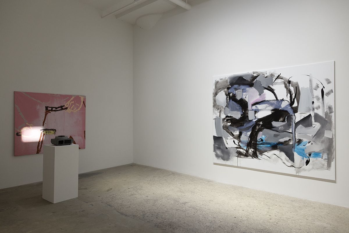 Installation view, Infected Foot, Greene Naftali, 2017