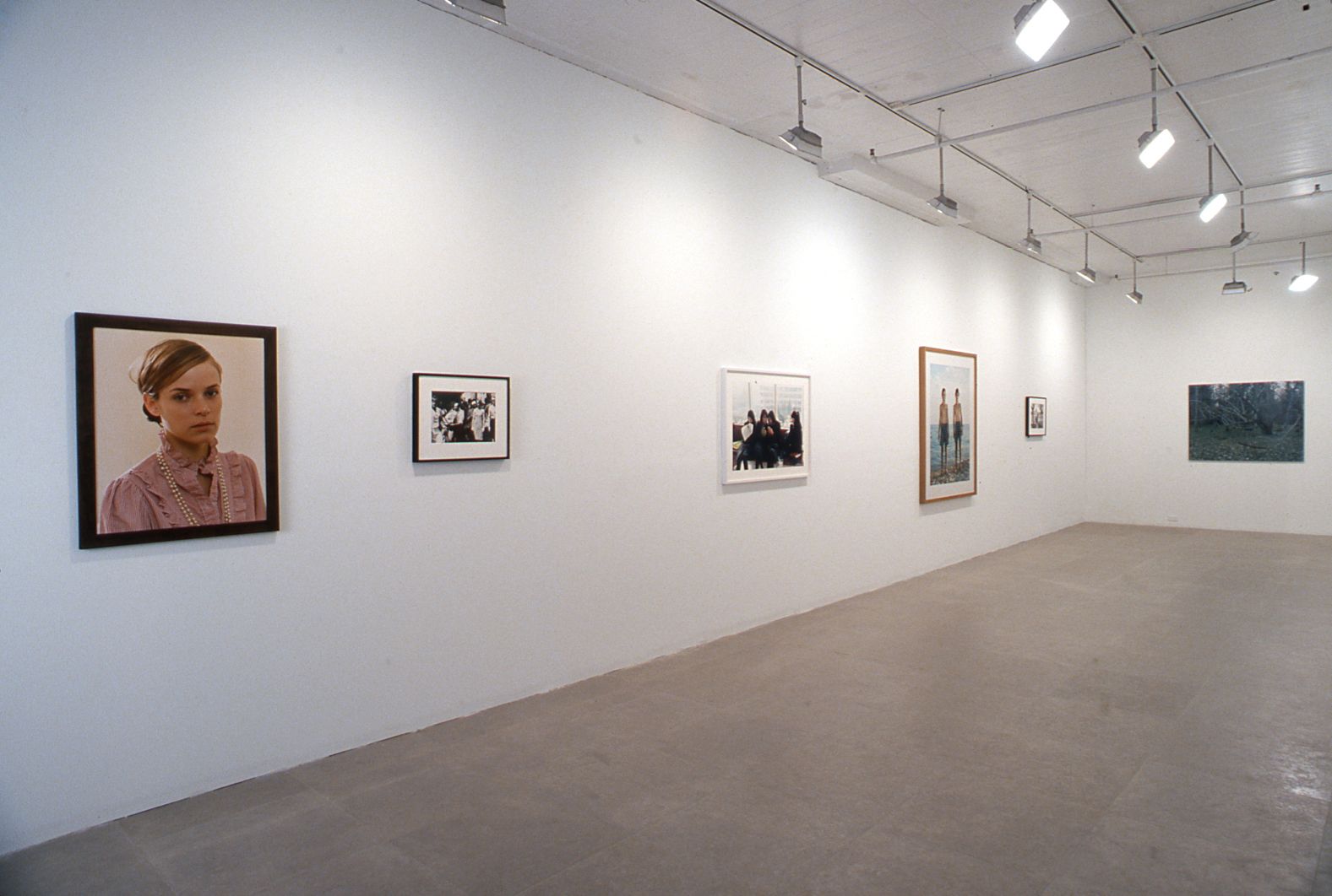 Installation view, Pictures Greene Naftali, New York, 2002