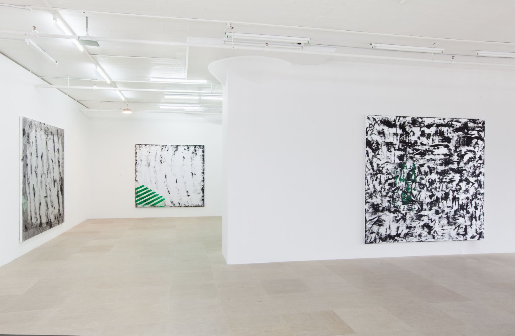 Jacqueline Humphries, Installation view, Greene Naftali, New York, 2012
