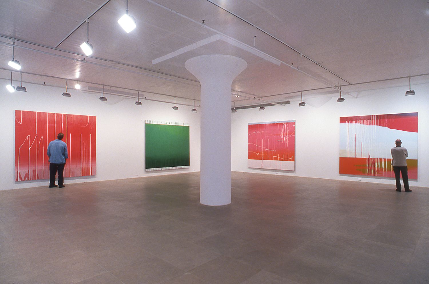 Installation view, Greene Naftali, New York, 2001