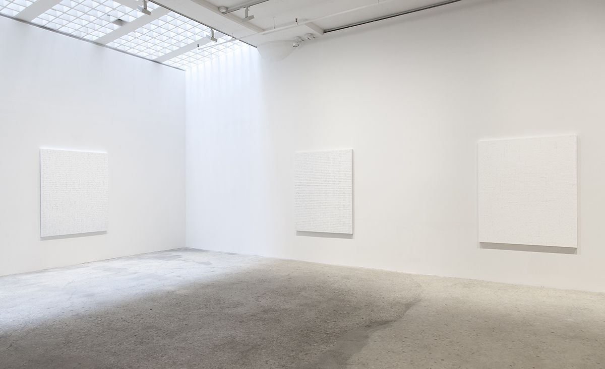 Chung Sang-Hwa, Installation view, Greene Naftali, New York, 2016