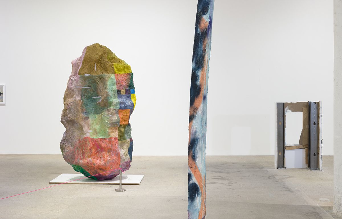 Rachel Harrison Installation view, Prasine, Greene Naftali, New York, 2017