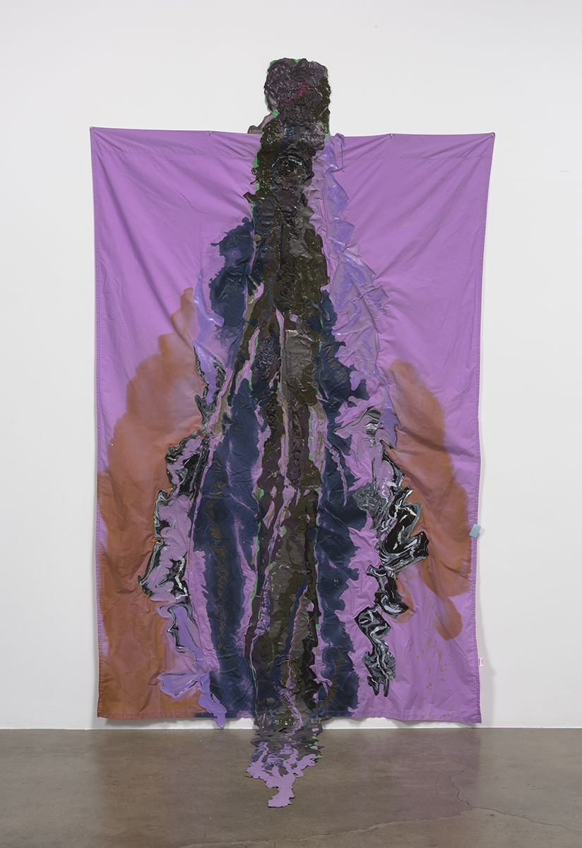 Rodney McMillian TBD, 2017 148 x 63 inches (375.9 x 160 cm)