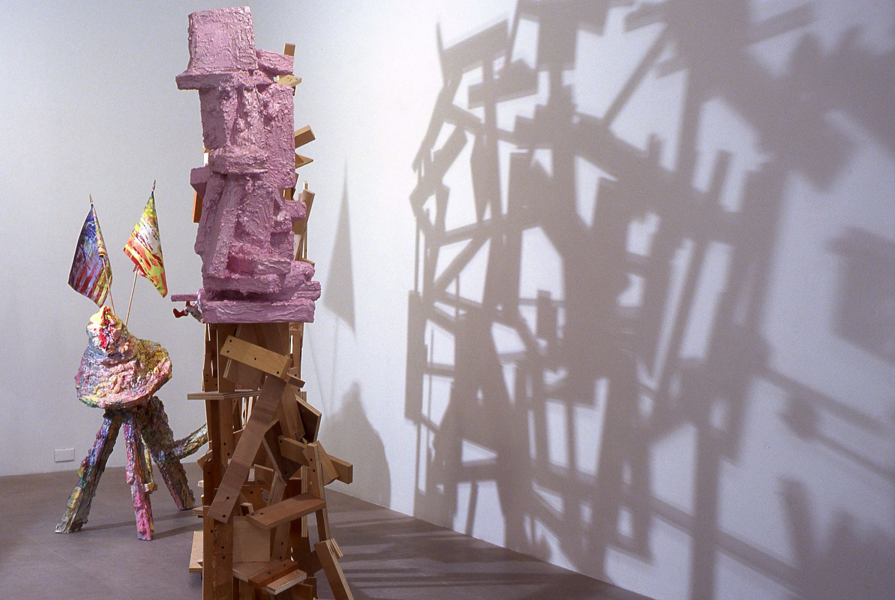 Installation view, Latka/Latkas, Greene Naftali, New York, 2004