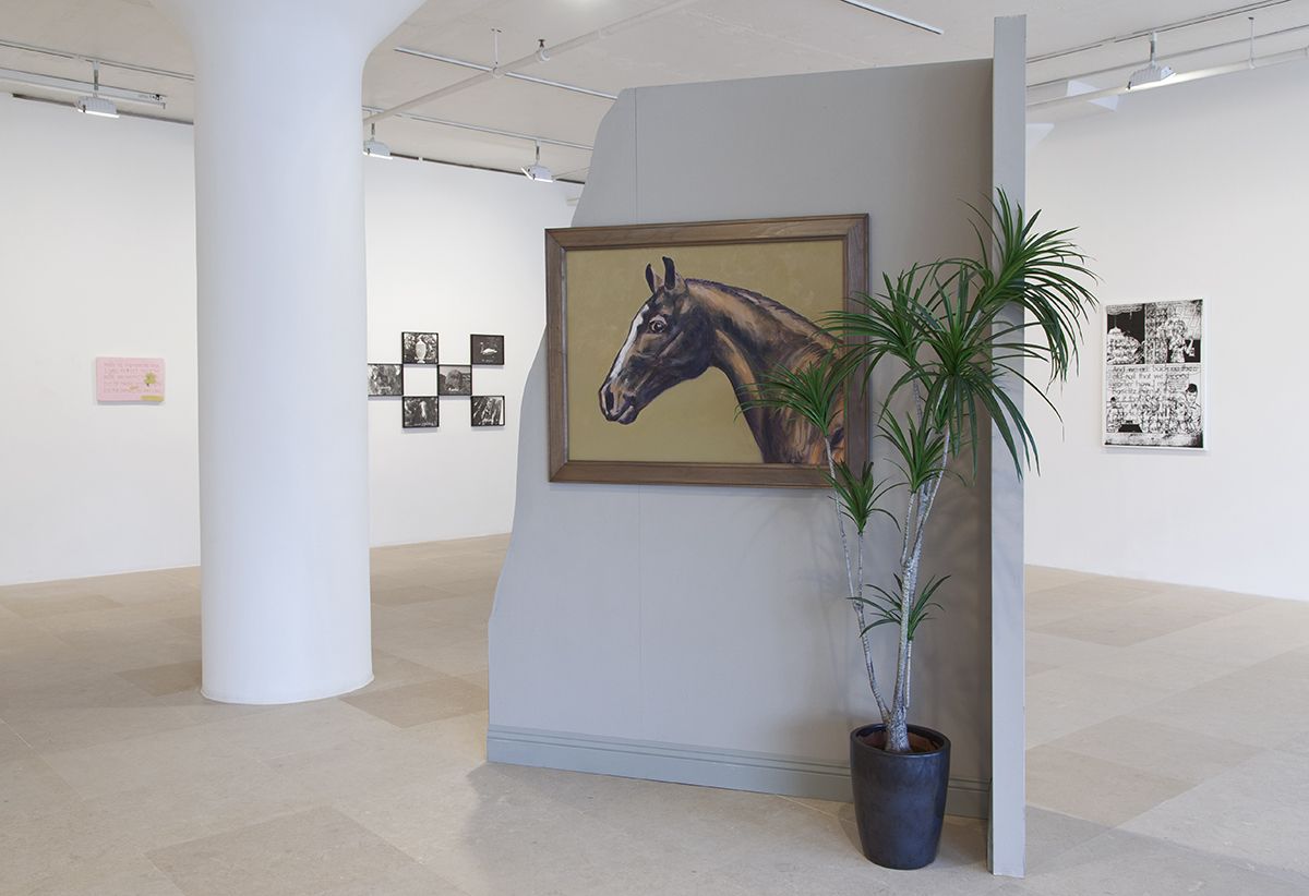 Installation view, Greene Naftali, New York, 2014