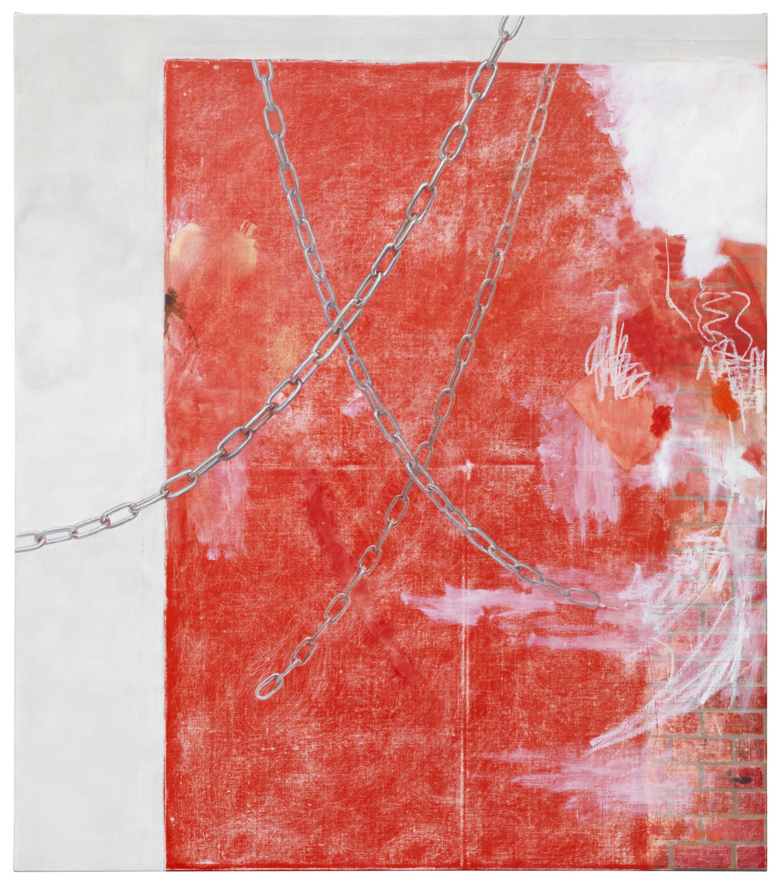 Extended Failure, 2011-12 oil, acrylic on canvas 74 3/4 x 66 1/2 inches