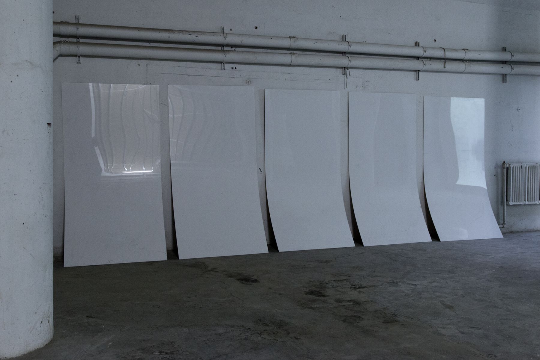 Lutz Bacher, Installation view, Snow, Greene Naftali, New York, 2014