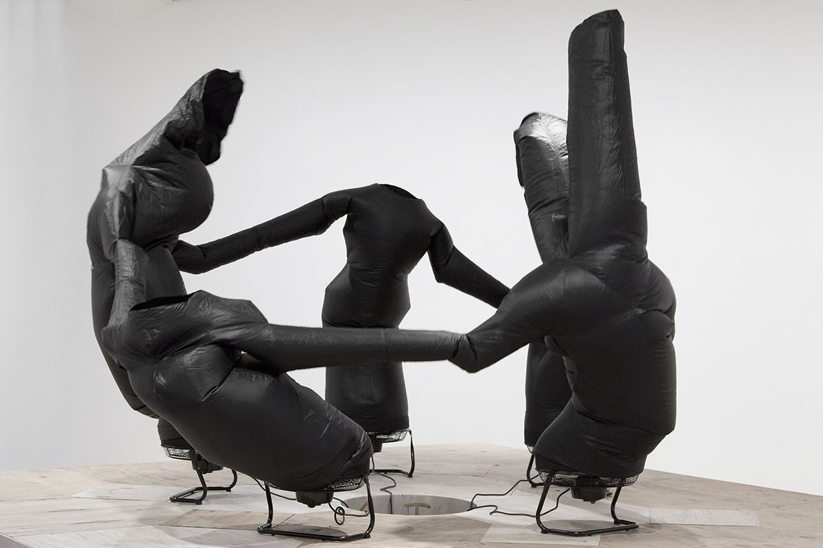 Paul Chan, Pentasophia (or Le bonheur de vivre dans la catastrophe du monde occidental), 2016 (detail)