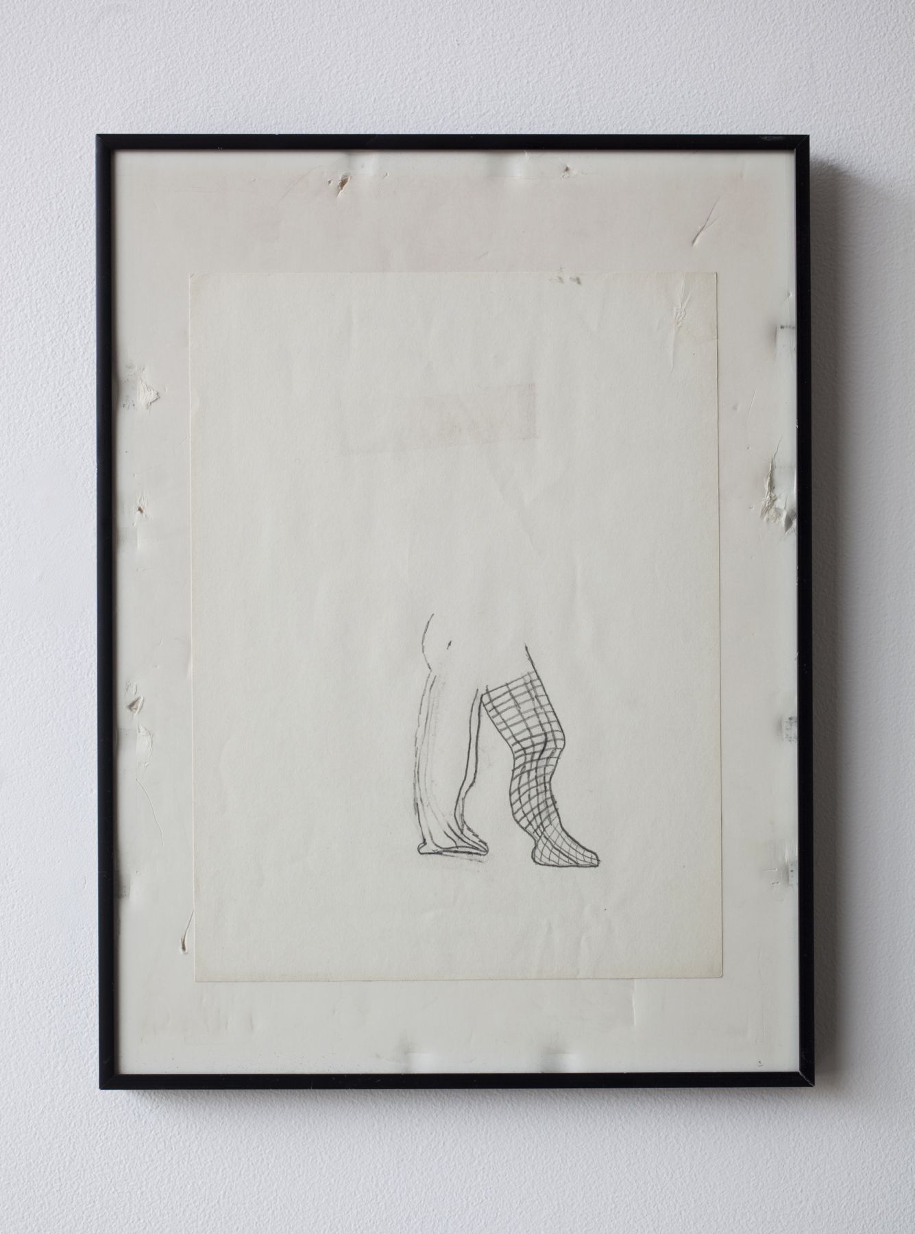 Gedi Sibony, Untitled, 2010, drawing, frame, 16 1/4 x 12 1/4 x 7/8 inches