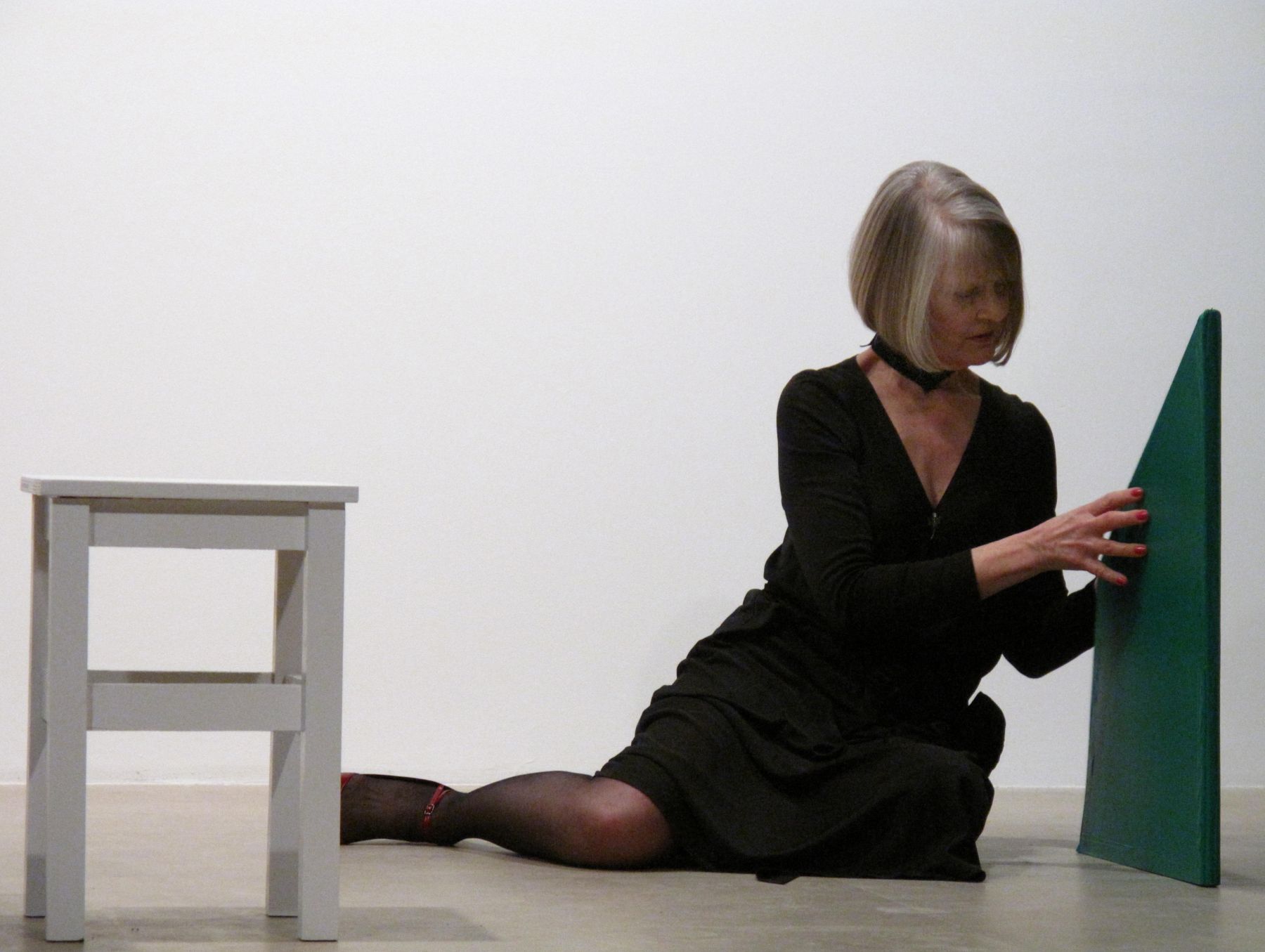 Performance view, Greene Naftali, New York, February 4th, 2009