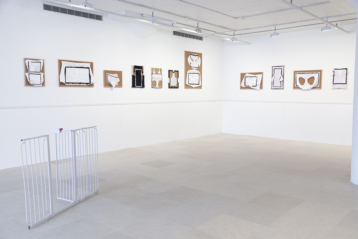 Tony Conrad, Installation view, Undone, Greene Naftali, New York, 2016