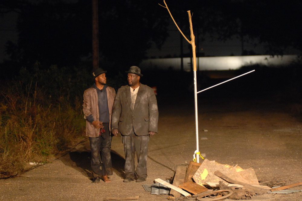 Performance view, Waiting for Godot in New Orleans, 2007