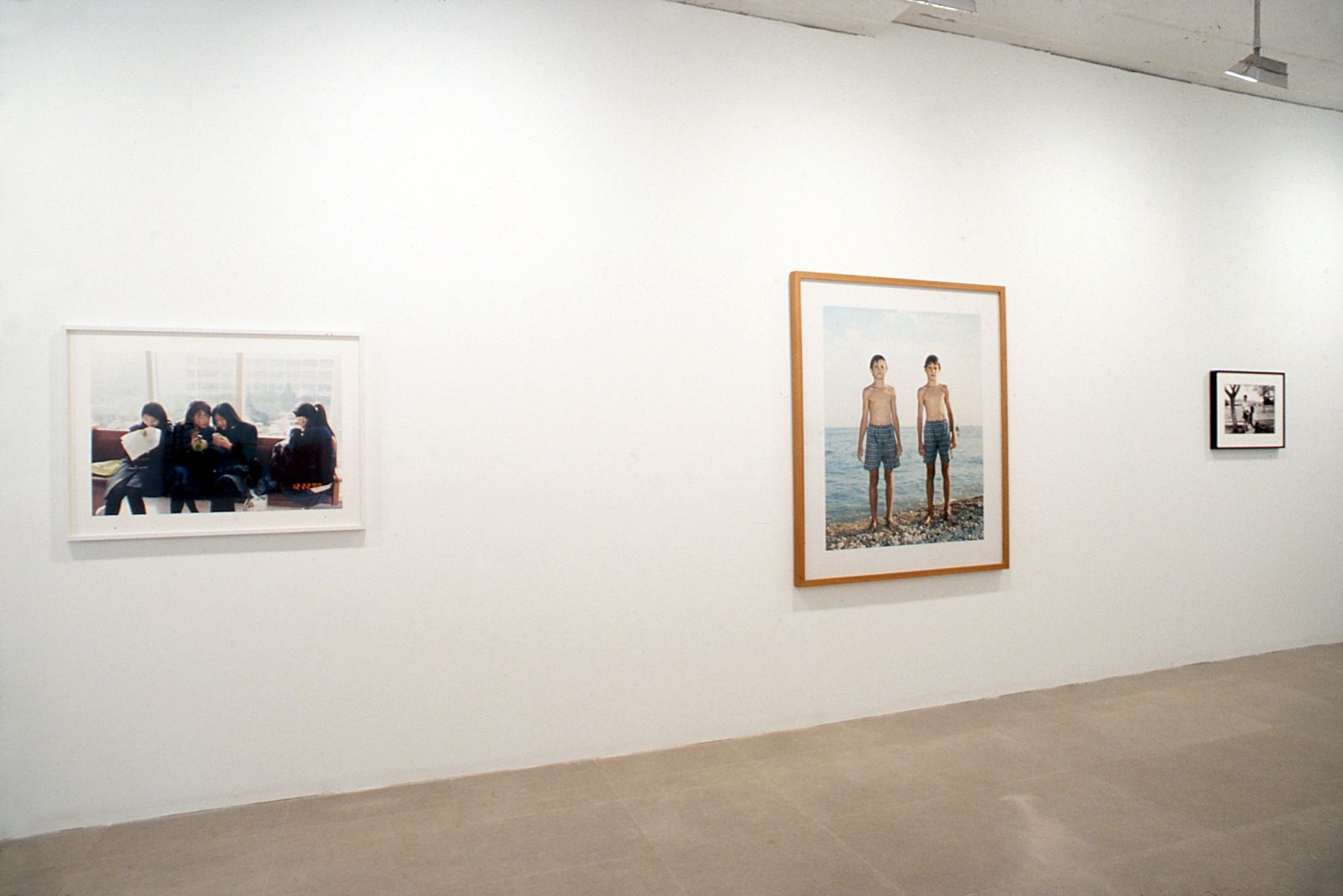 Installation view, Pictures Greene Naftali, New York, 2002