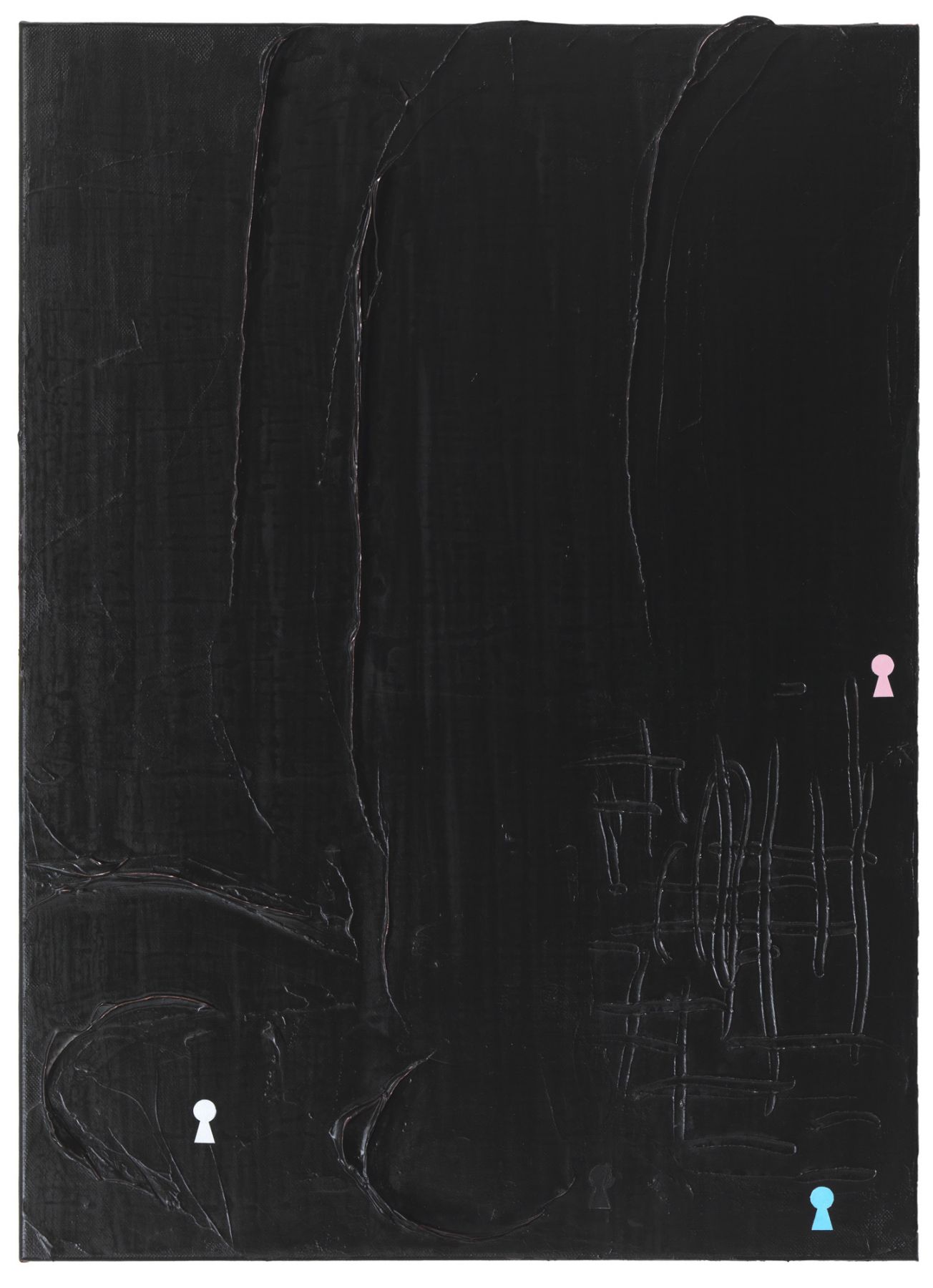 rear painting, 2012 acrylic on canvas 29 1/2 x 21 1/4 inches