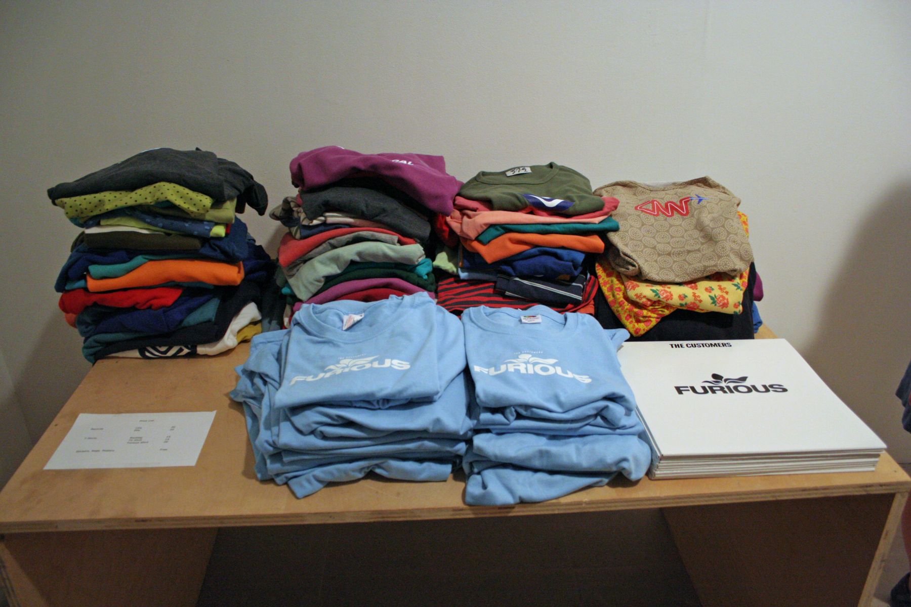 Installation view, Greene Naftali, New York, 2005
