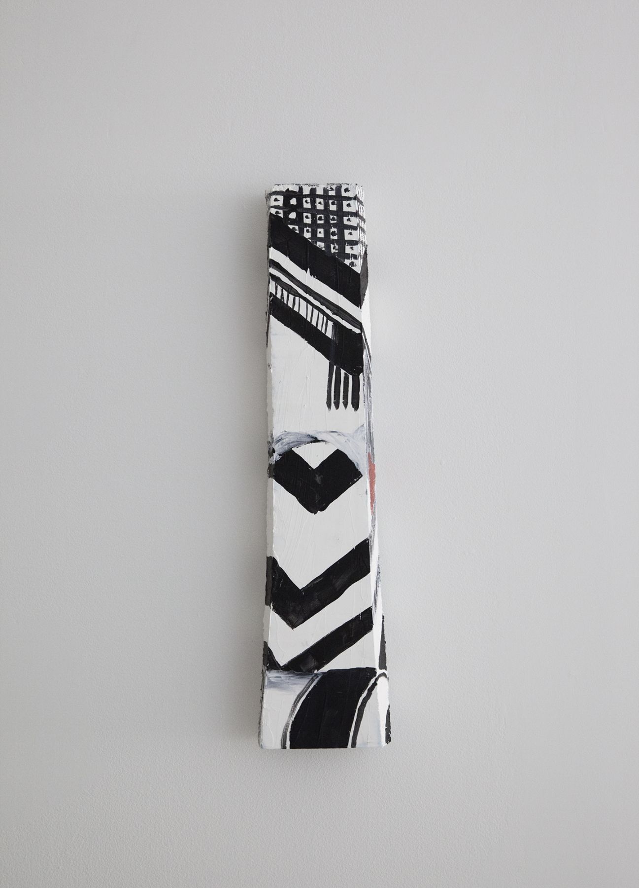 Trisha Baga, Untitled, 2012, Acrylic painted foam, 24 x 5 7/8 x 2 inches, 61 x 14.9 x 5.1 cm
