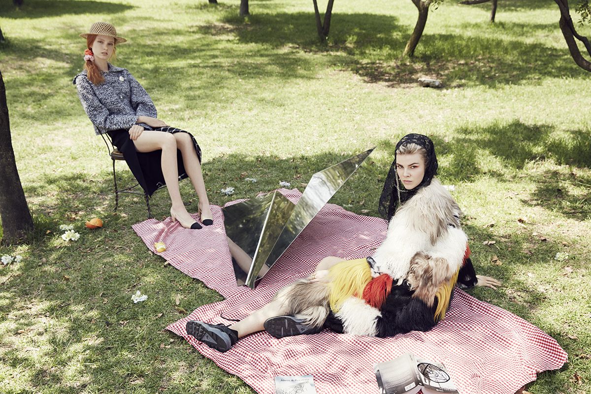Bernadette Corporation with Benjamin Alexander Huseby , 2015 Inkjet prints 25 3/8 x 38 inches (64.5 x 96.5 cm)