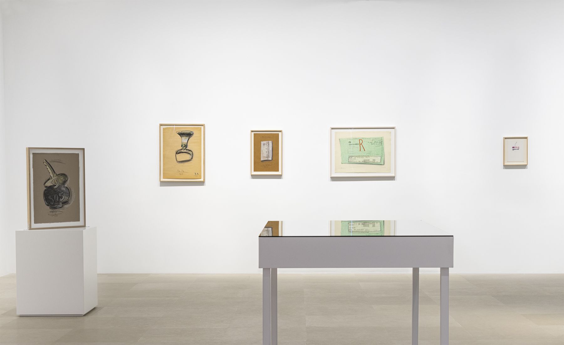 Candy Jernigan, Installation view, To, From, Greene Naftali, New York, 2019