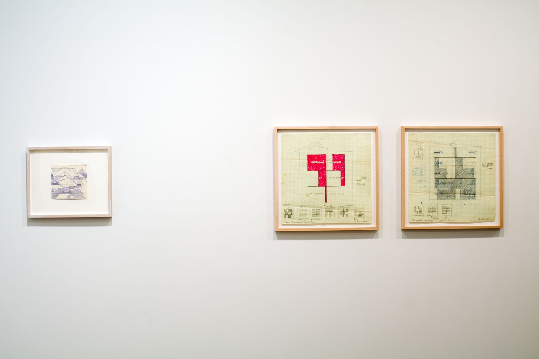 Installation view, Greene Naftali, New York, 2009
