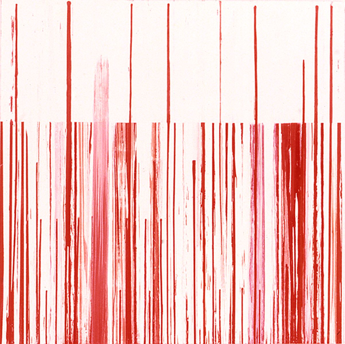 Jacqueline Humphries, Untitled #2, 1995, Oil on linen, 90 x 90 inches