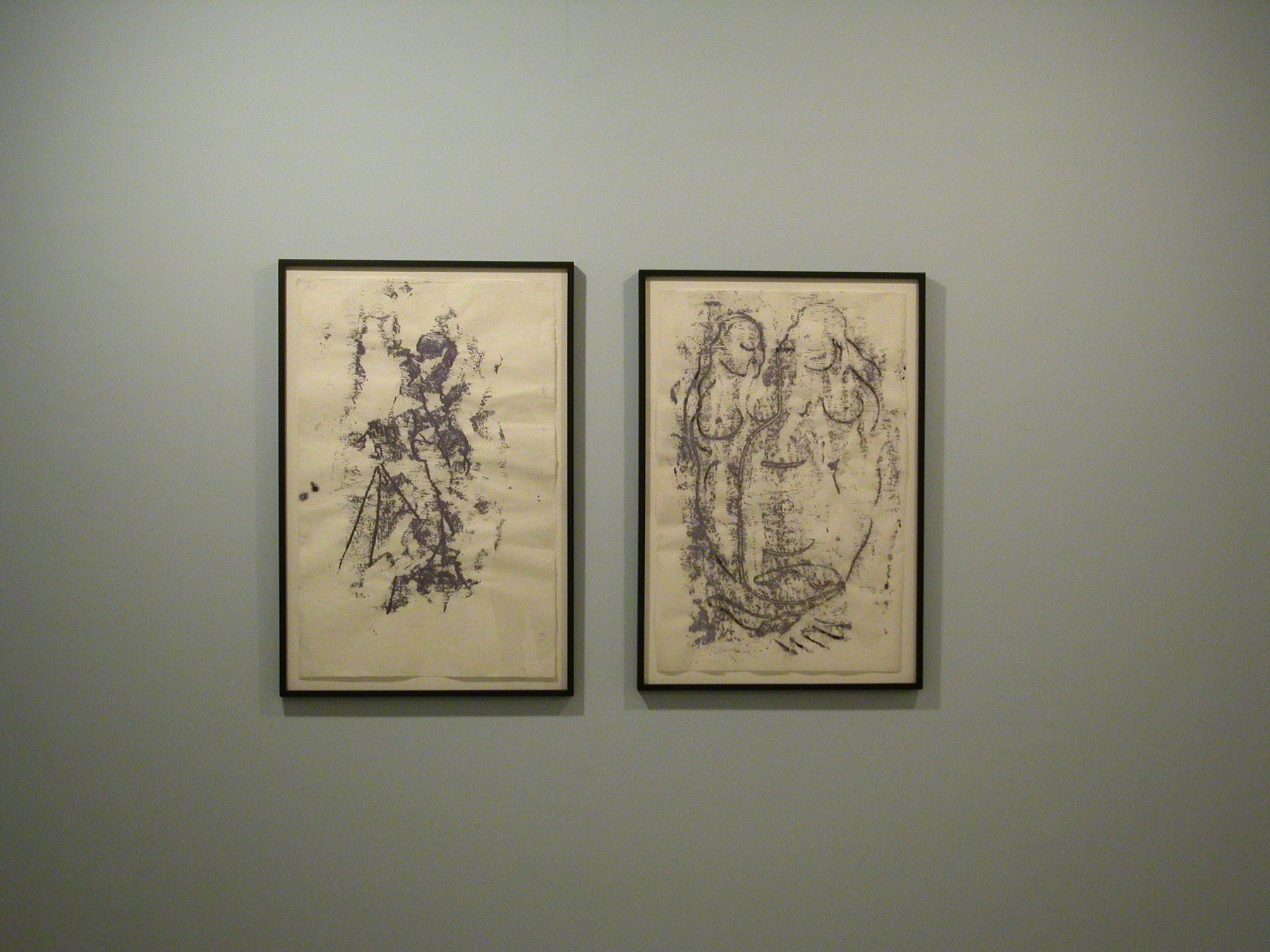 Untitled, and Untitled, Sophie von Hellerman and Josh Smith, Salon, Greene Naftali, New York, 2006