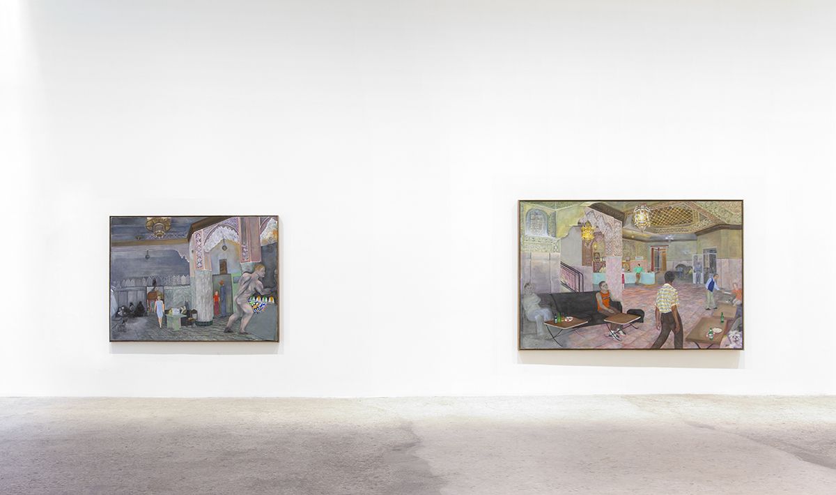 Katharina Wulff, Installation view, It was just this moment, Greene Naftali, New York, 2016