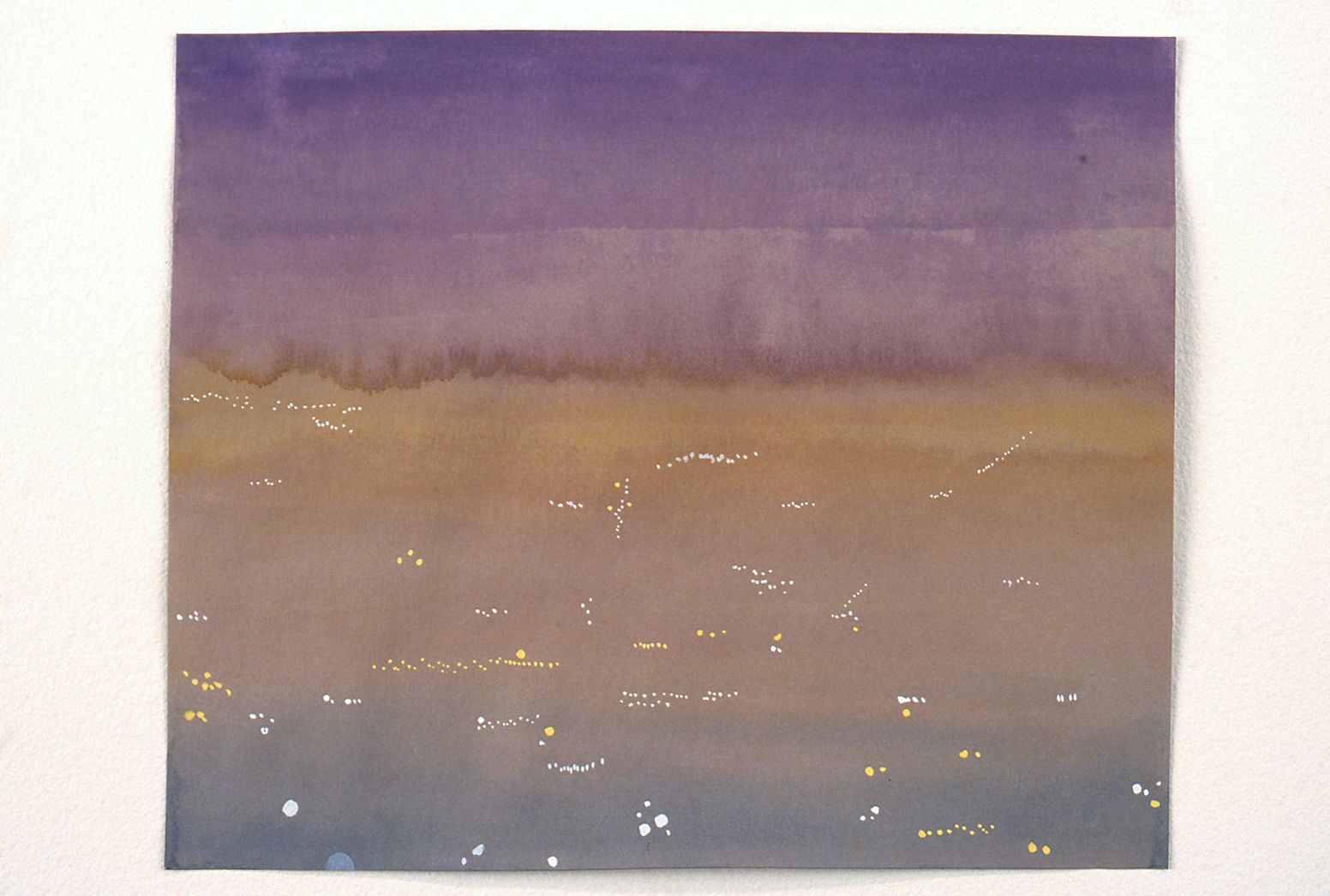 David Korty, Untitled, 2000, watercolor on paper, 8 1/4 x 10 inches