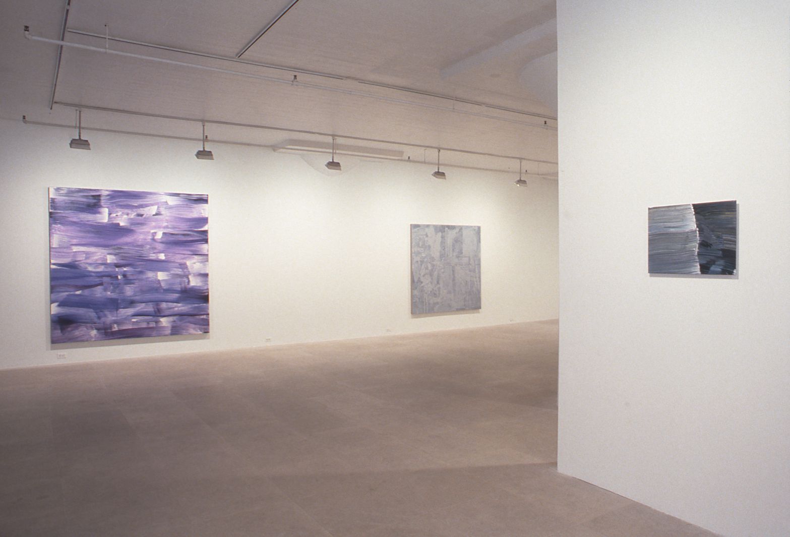 Installation view, Greene Naftali, New York, 1997