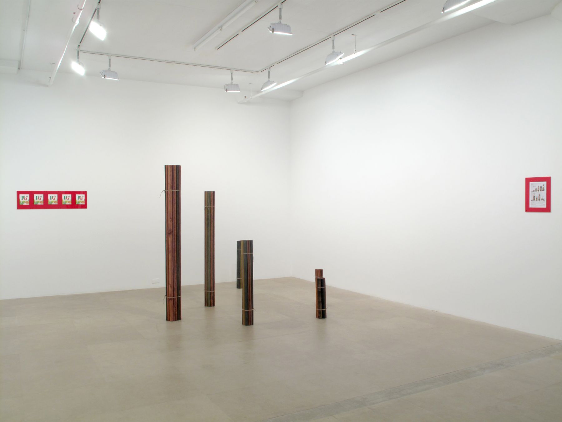 Michaela Meise, Installation view, Constitution, Greene Naftali, New York, 2009