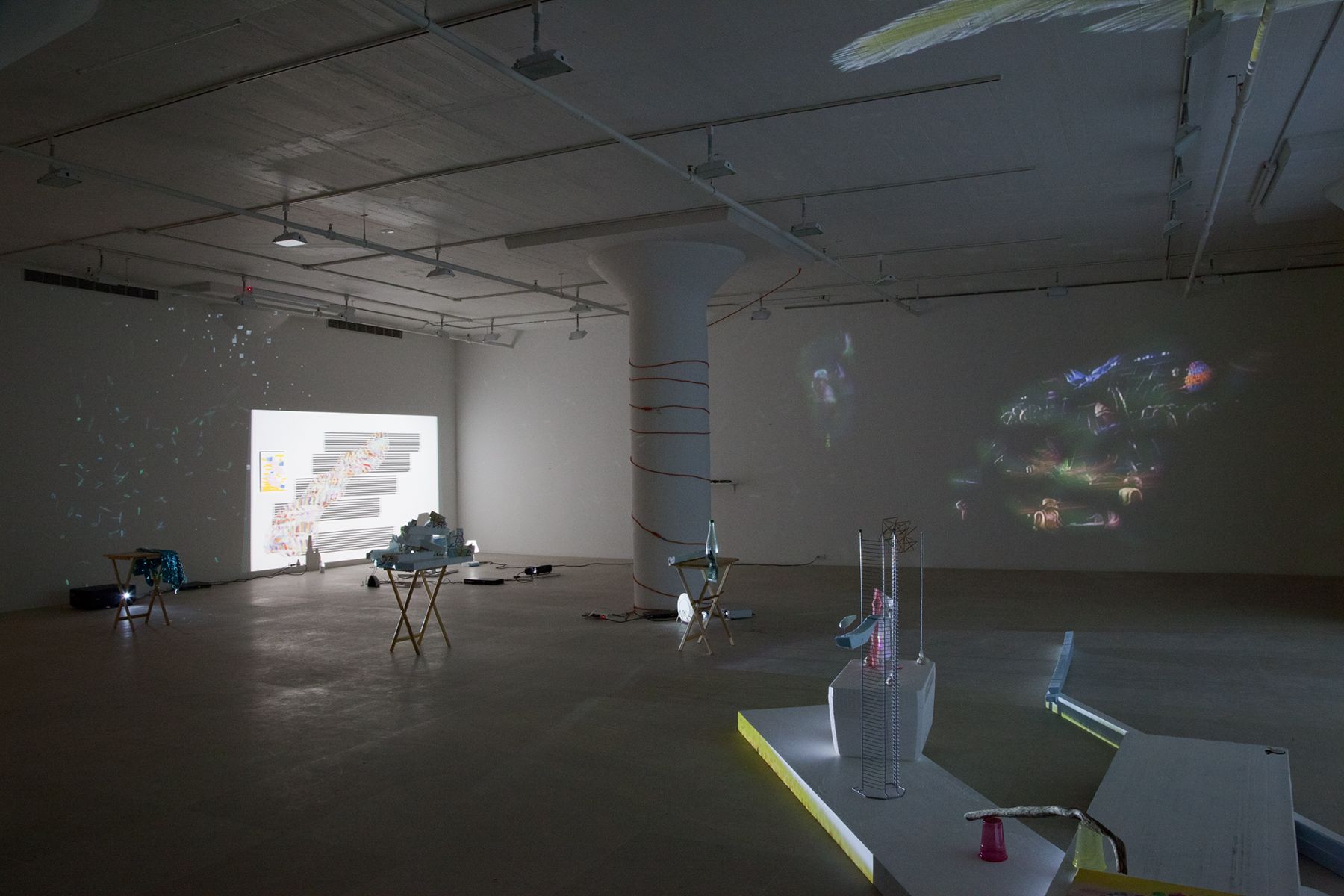 Installation view, The Biggest Circle, Greene Naftali, New York, 2012