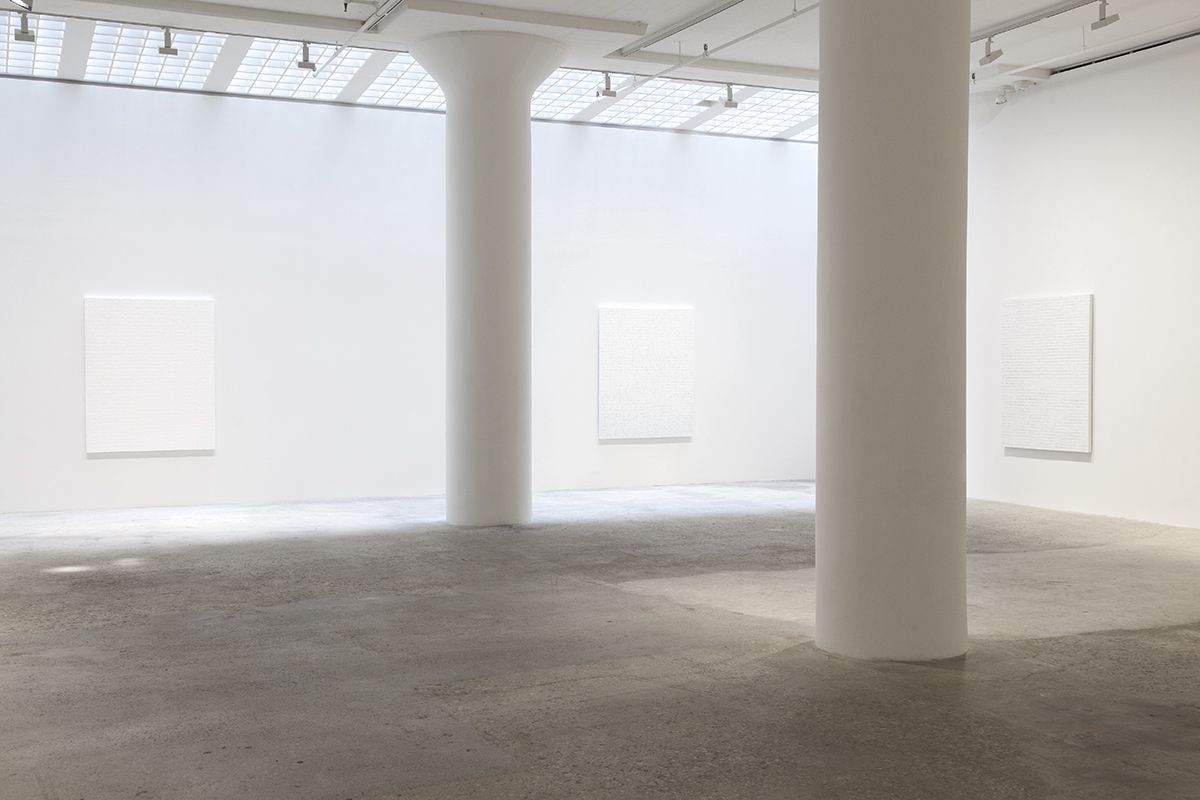 Chung Sang-Hwa, Installation view, Greene Naftali, New York, 2016