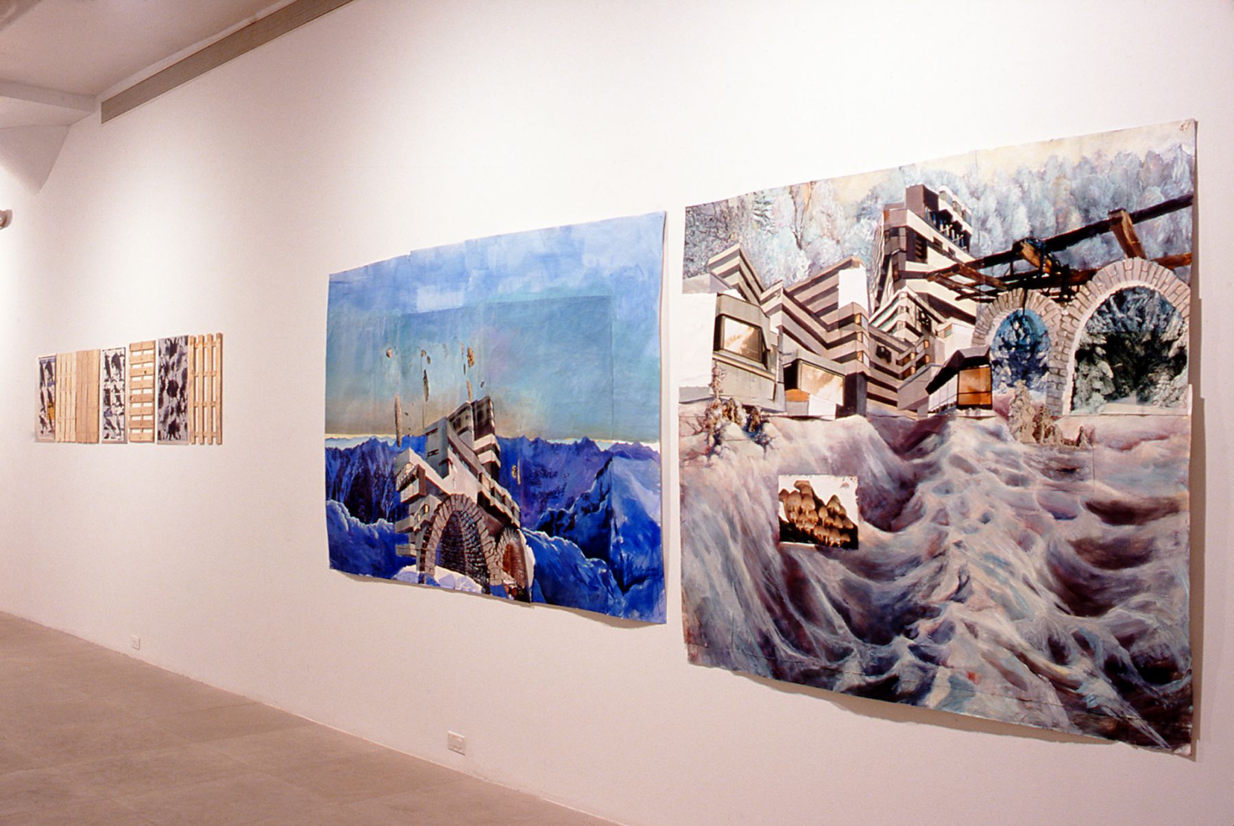 Installation view, Snowflake Office, Greene Naftali, New York, 2001