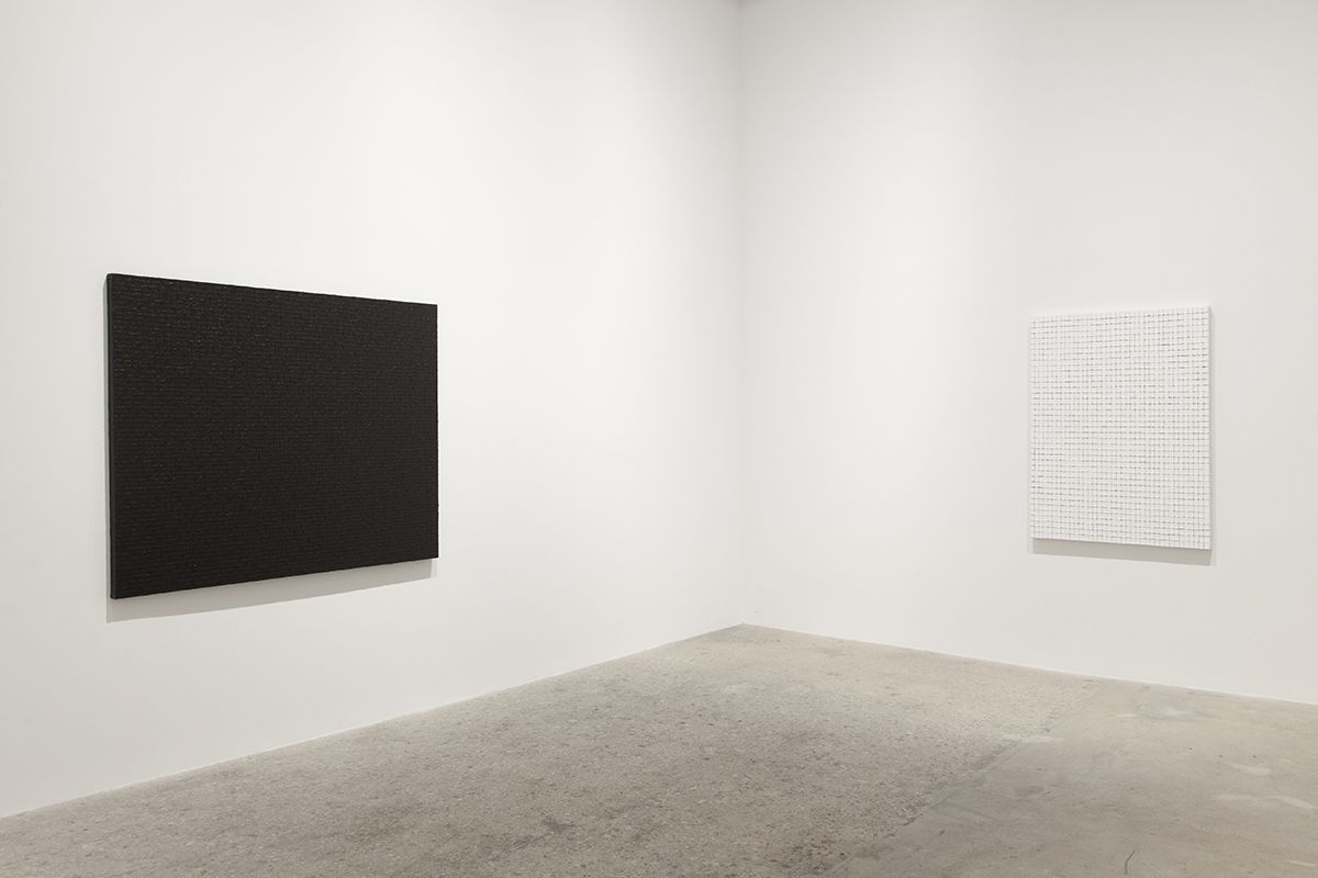 Chung Sang-Hwa, Installation view, Greene Naftali, New York, 2016