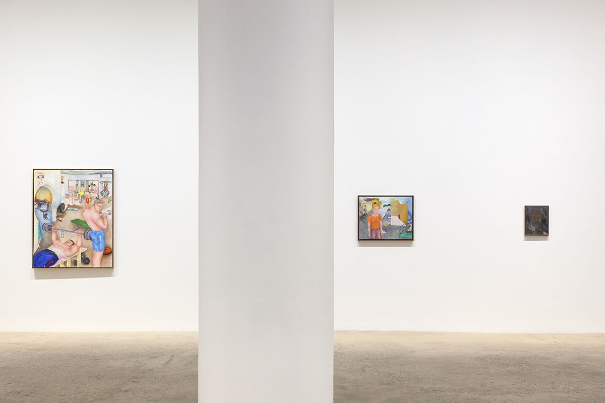 Katharina Wulff, Installation view, It was just this moment, Greene Naftali, New York, 2016
