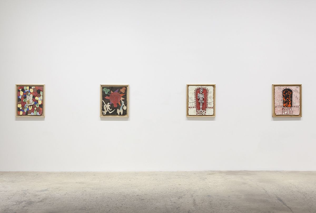 Richard Hawkins, Installation view, Norogachi: Ceramics After Artaud, Greene Naftali, New York, 2016