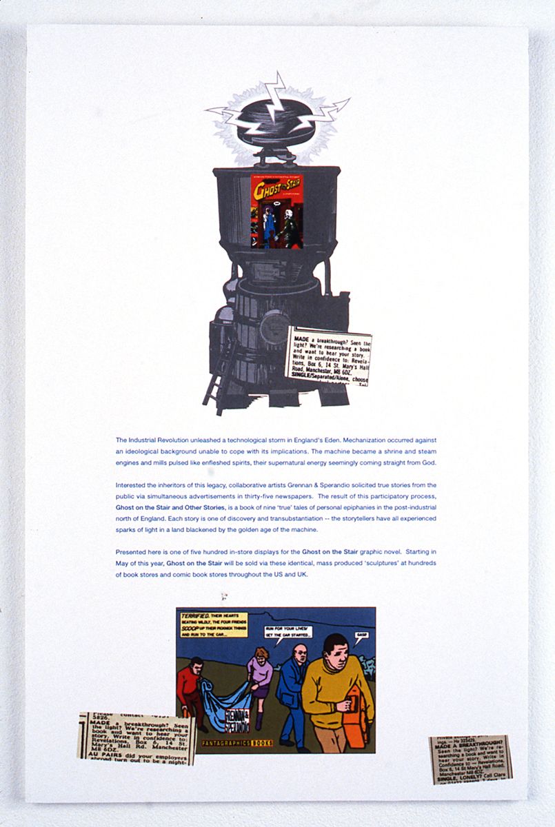 Simon Grennan & Christopher Sperandio, Ghost on the Stair, 1998 didactic, edition 1/5