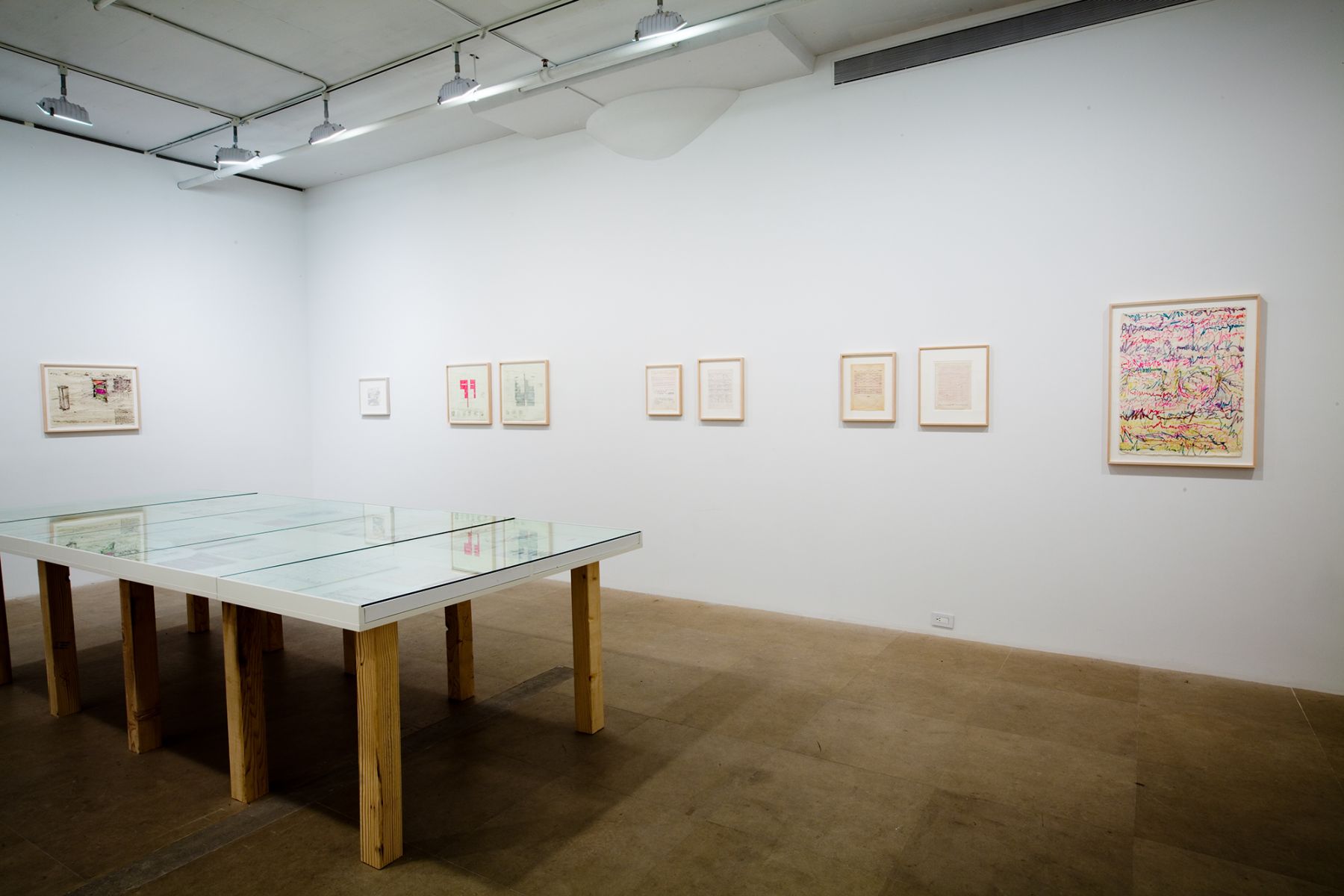 Paul Sharits, Installation view, Greene Naftali, New York, 2009