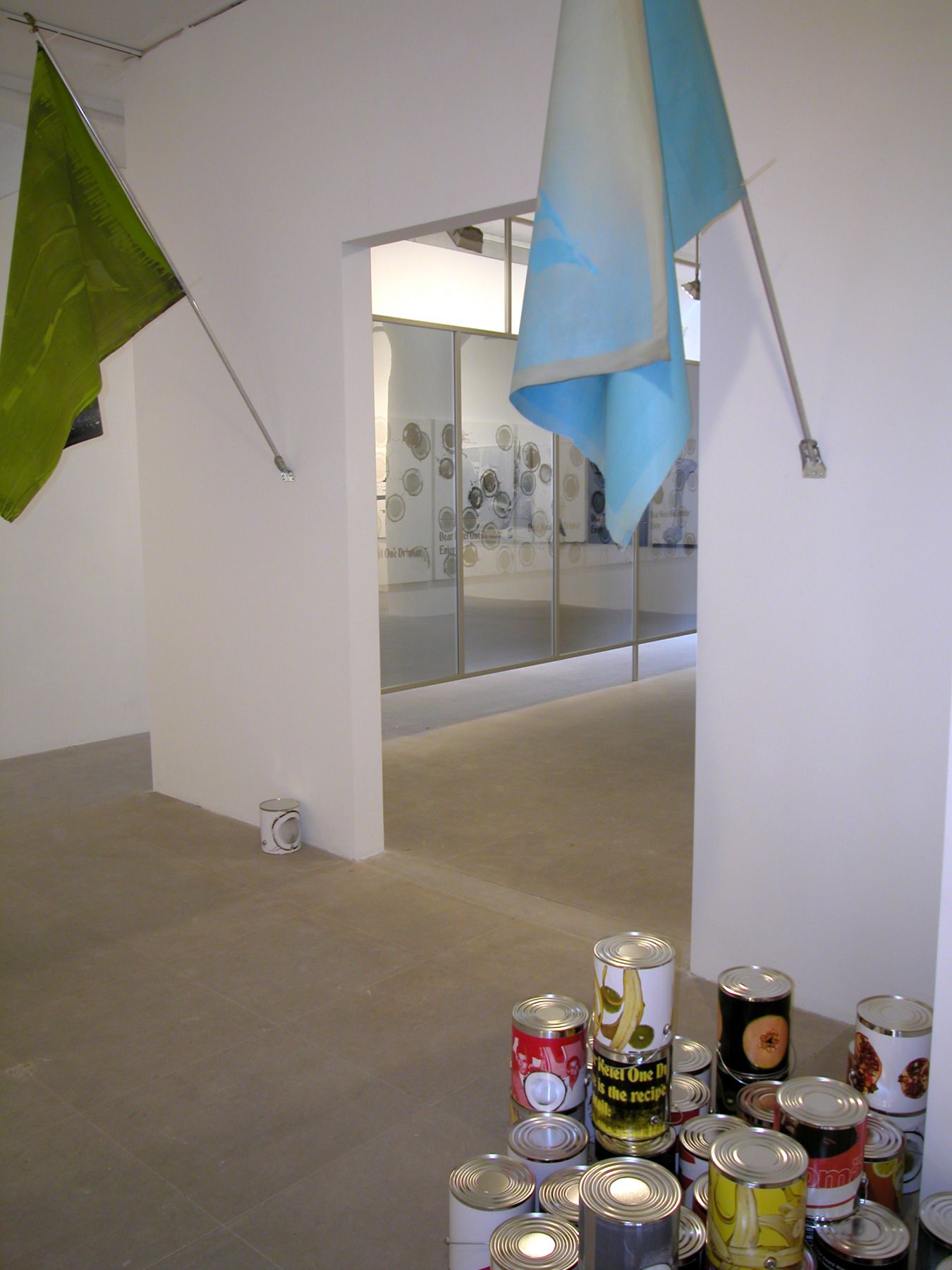 Installation view, The Failever of Judgement Part III, Greene Naftali, New York, 2005